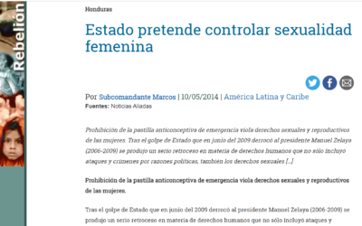 Estado pretende controlar sexualidad femenina