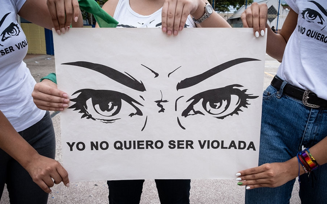 Movimiento Yo No Quiero Ser Violada como demanda social a falta de Derechos de Mujeres